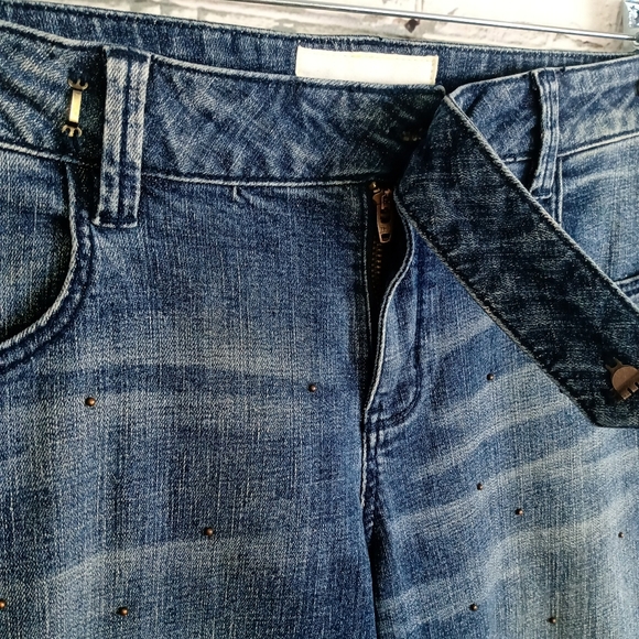 BCBGeneration Embellished Jeans Capris Size 26 - Picture 8 of 11